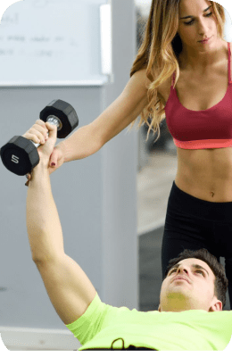Personal fitness trainer for men Dubai